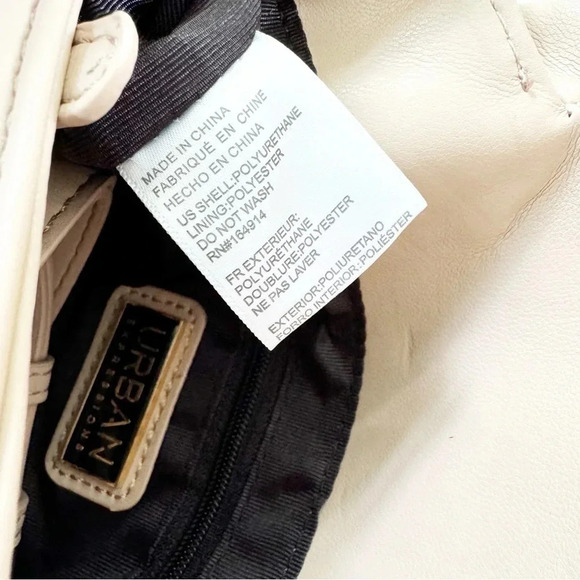 Urban Expressions Vegan Faux Leather Convertible Crossbody Bag Pink NWT - Picture 10 of 12